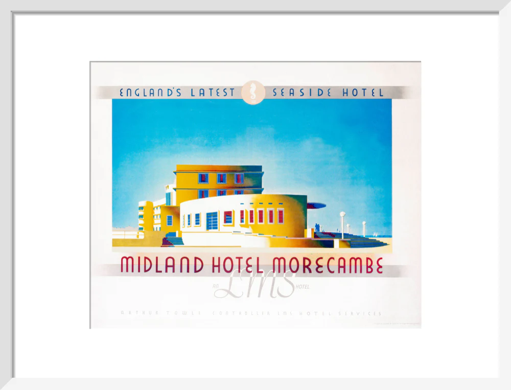'Midland Hotel, Morecambe', LMS poster, 1933. - Image 47