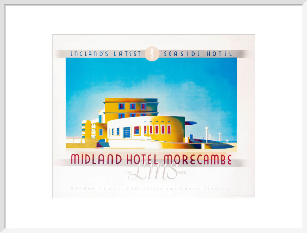 'Midland Hotel, Morecambe', LMS poster, 1933. - Image 57