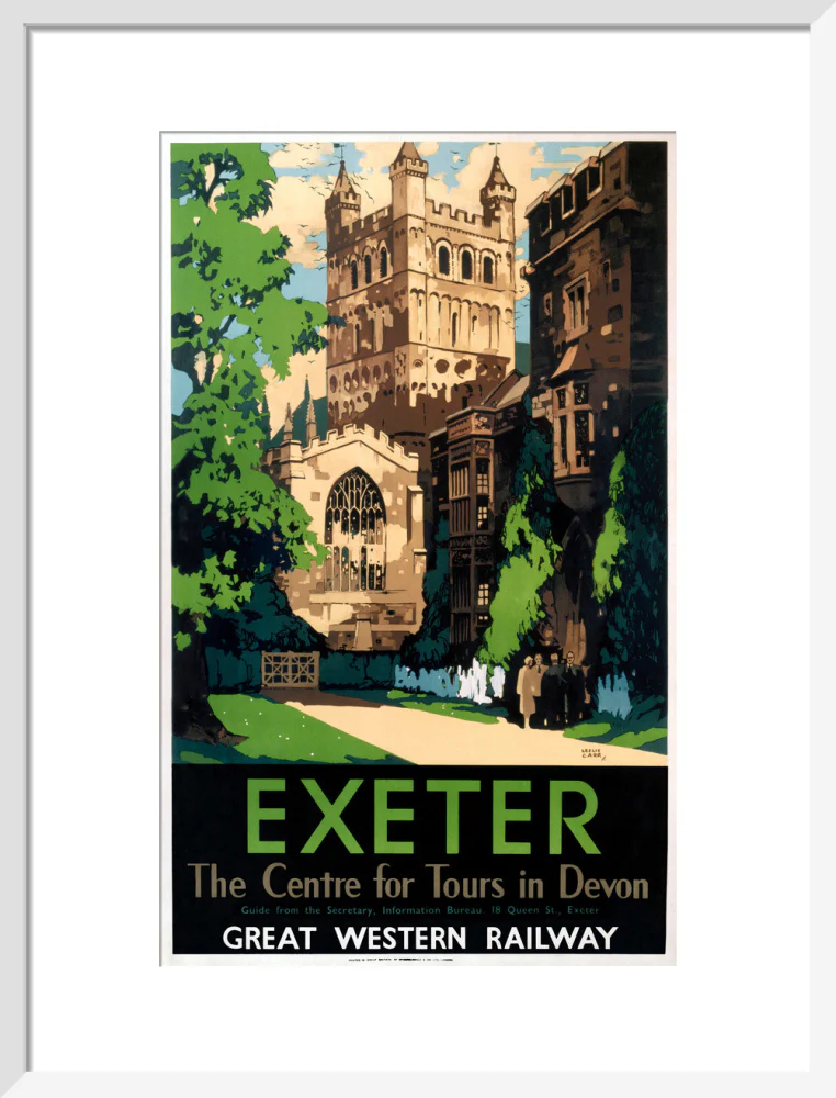 'Exeter', GWR poster, 1923-1947. - Image 14