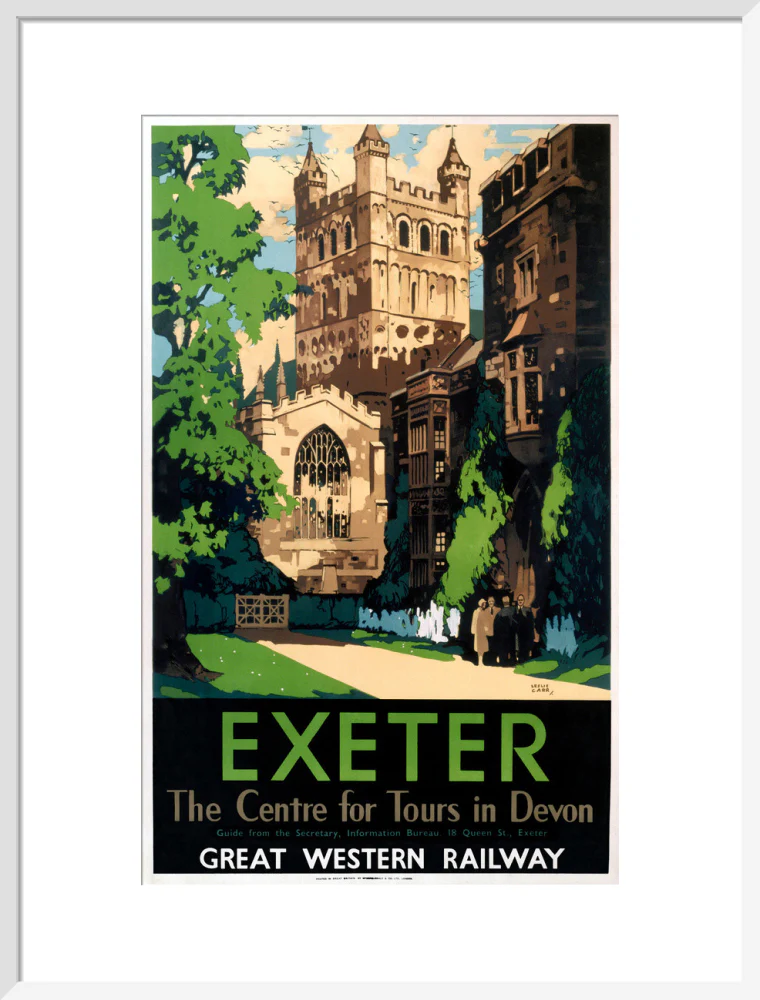 'Exeter', GWR poster, 1923-1947. - Image 19