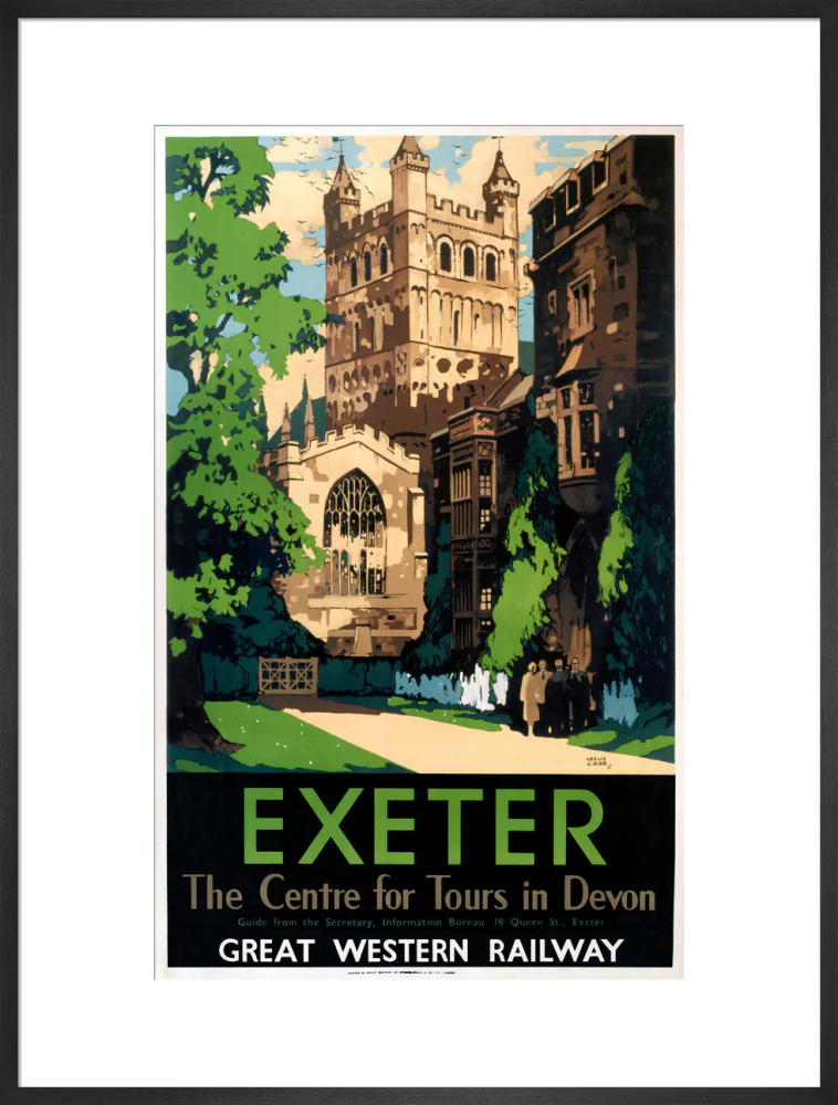 'Exeter', GWR poster, 1923-1947. - Image 23