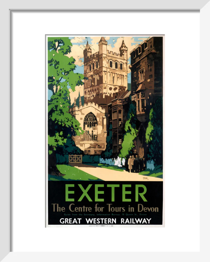 'Exeter', GWR poster, 1923-1947. - Image 37