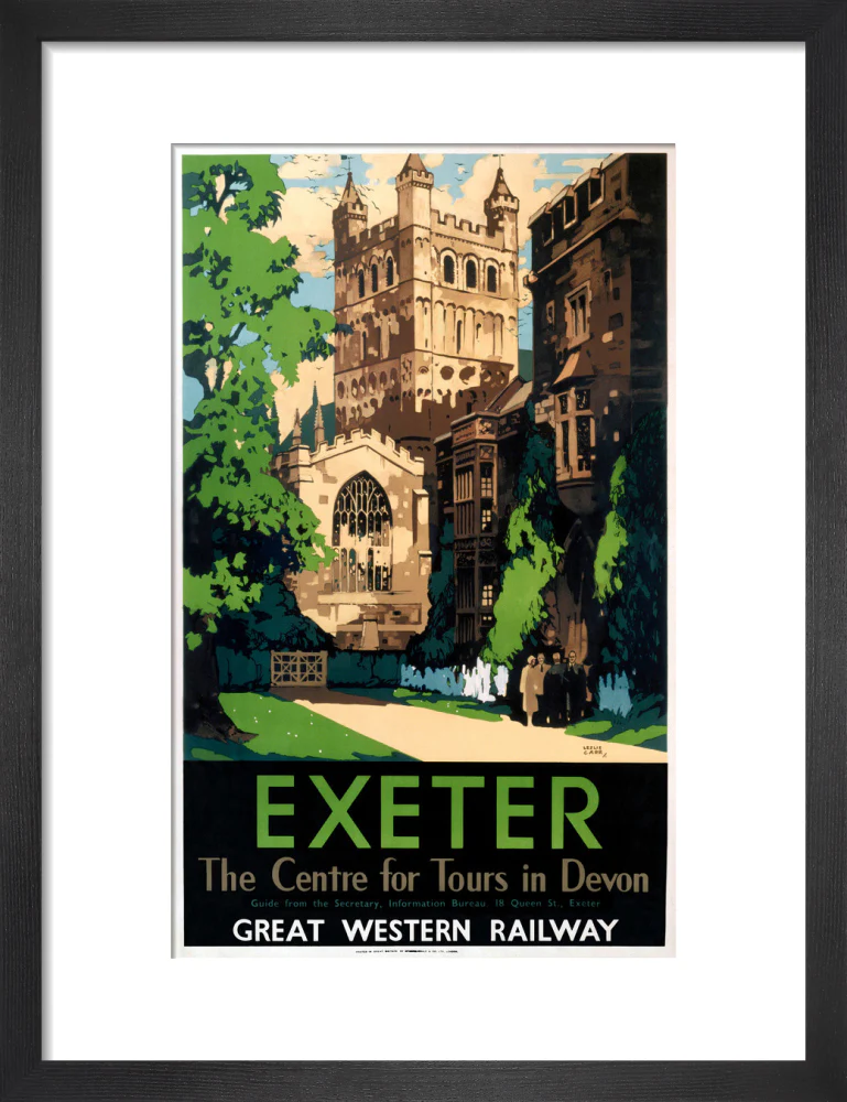 'Exeter', GWR poster, 1923-1947. - Image 41
