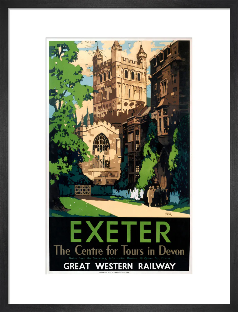 'Exeter', GWR poster, 1923-1947. - Image 46