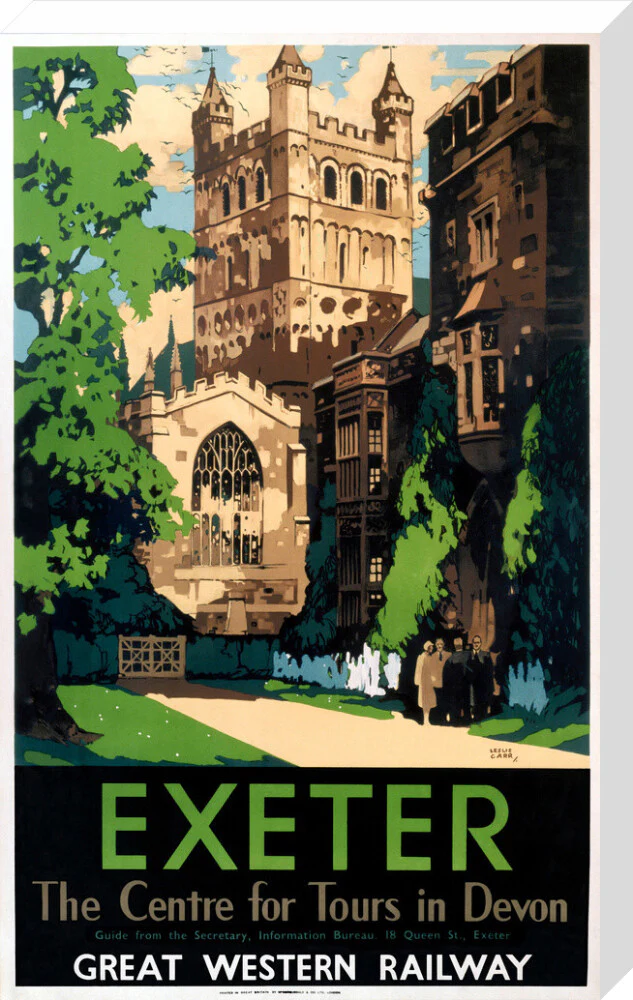 'Exeter', GWR poster, 1923-1947. - Image 66