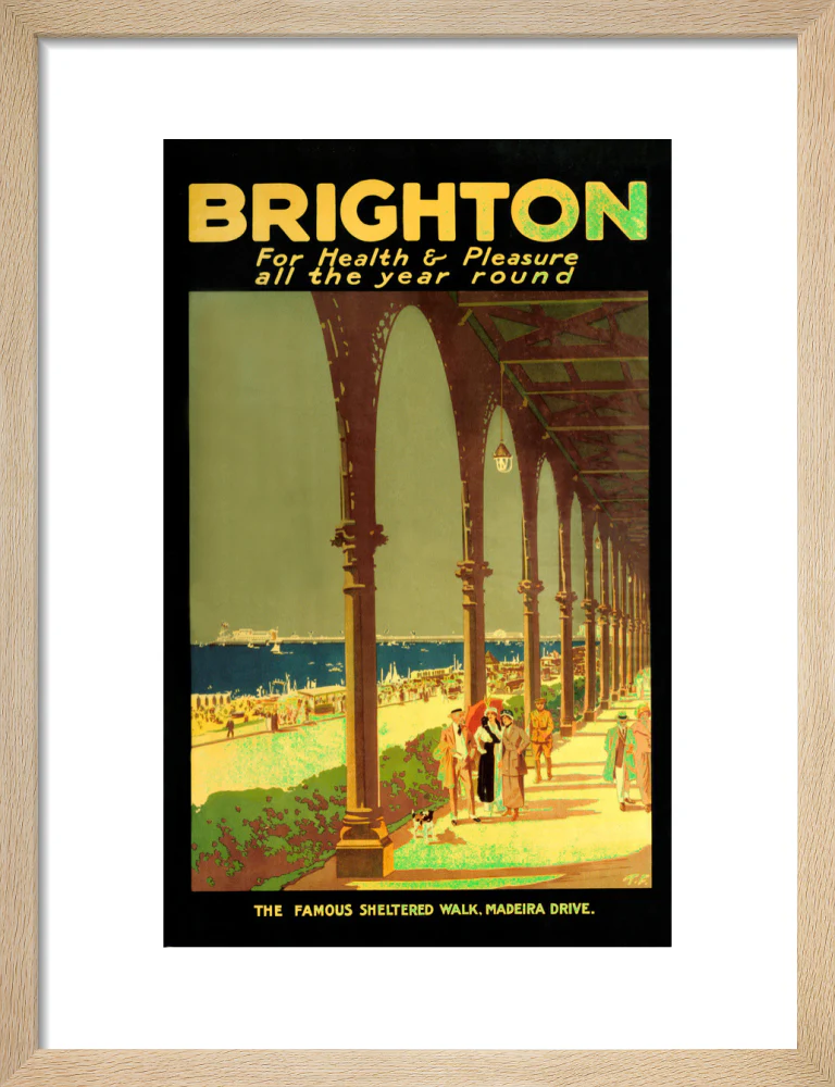 'Brighton for Health & Pleasure all the Year Round', poster, 1920s. - Image 11