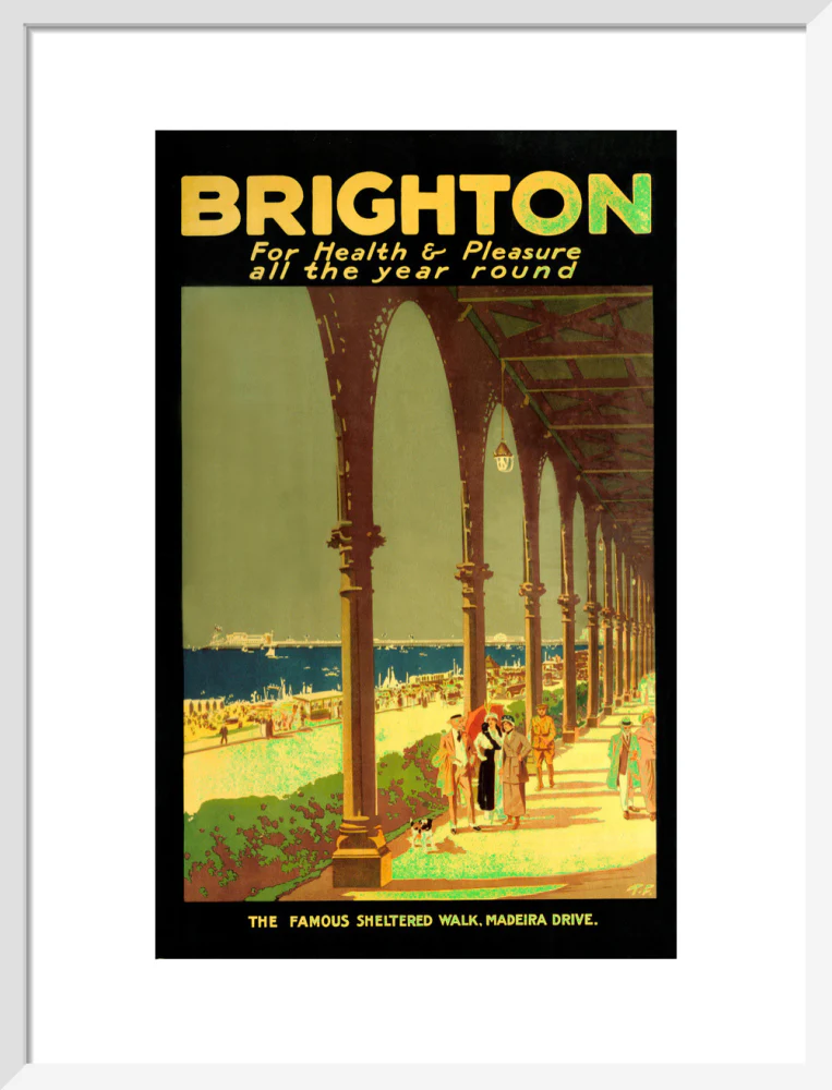 'Brighton for Health & Pleasure all the Year Round', poster, 1920s. - Image 14