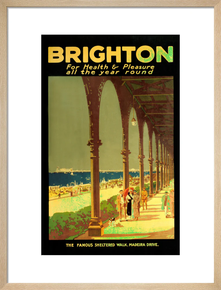 'Brighton for Health & Pleasure all the Year Round', poster, 1920s. - Image 16