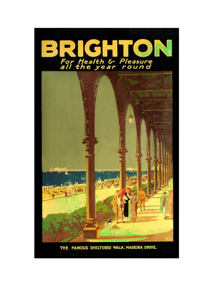 'Brighton for Health & Pleasure all the Year Round', poster, 1920s. - Image 22