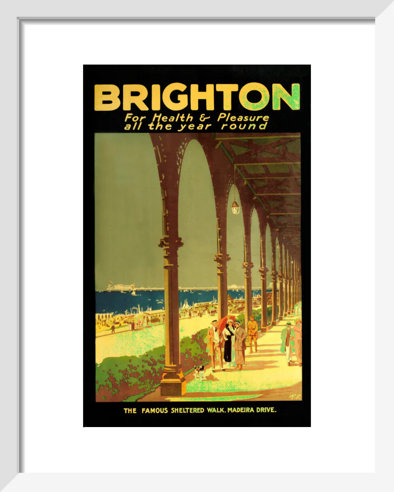'Brighton for Health & Pleasure all the Year Round', poster, 1920s. - Image 4