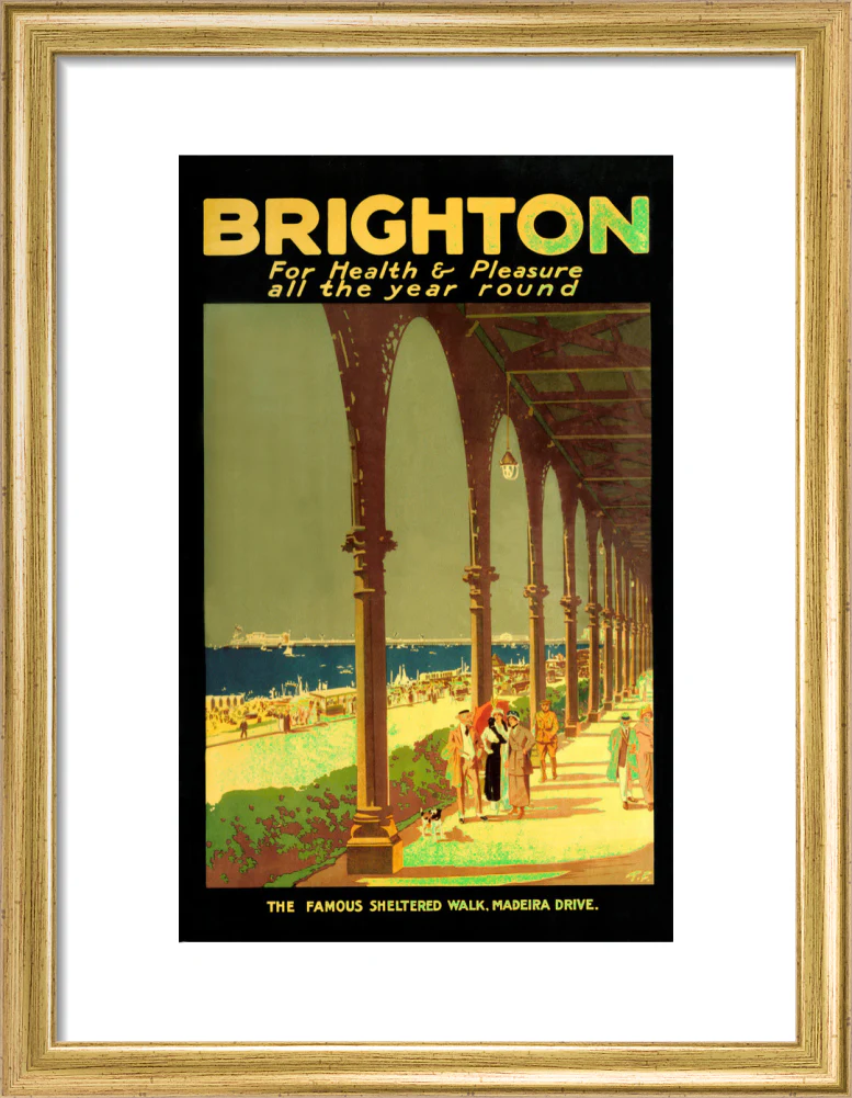 'Brighton for Health & Pleasure all the Year Round', poster, 1920s. - Image 76