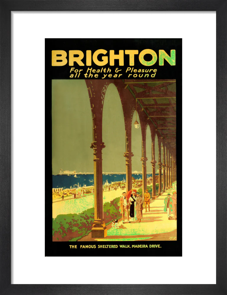 'Brighton for Health & Pleasure all the Year Round', poster, 1920s. - Image 8