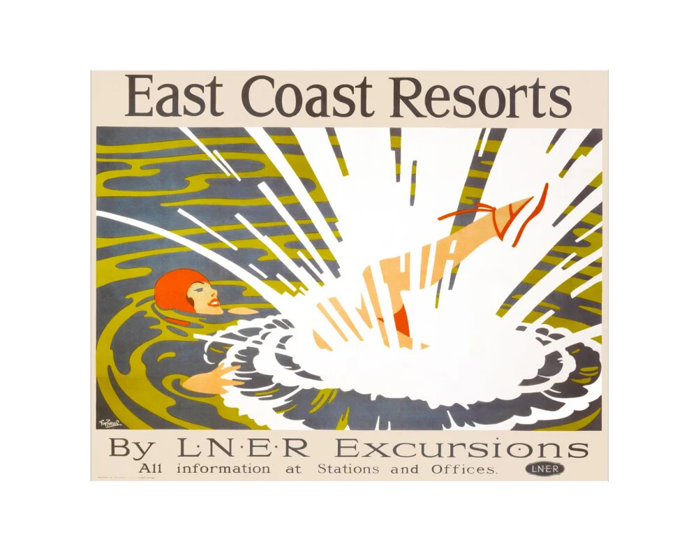 'East Coast Resorts', LNER poster, 1935. - Image 2