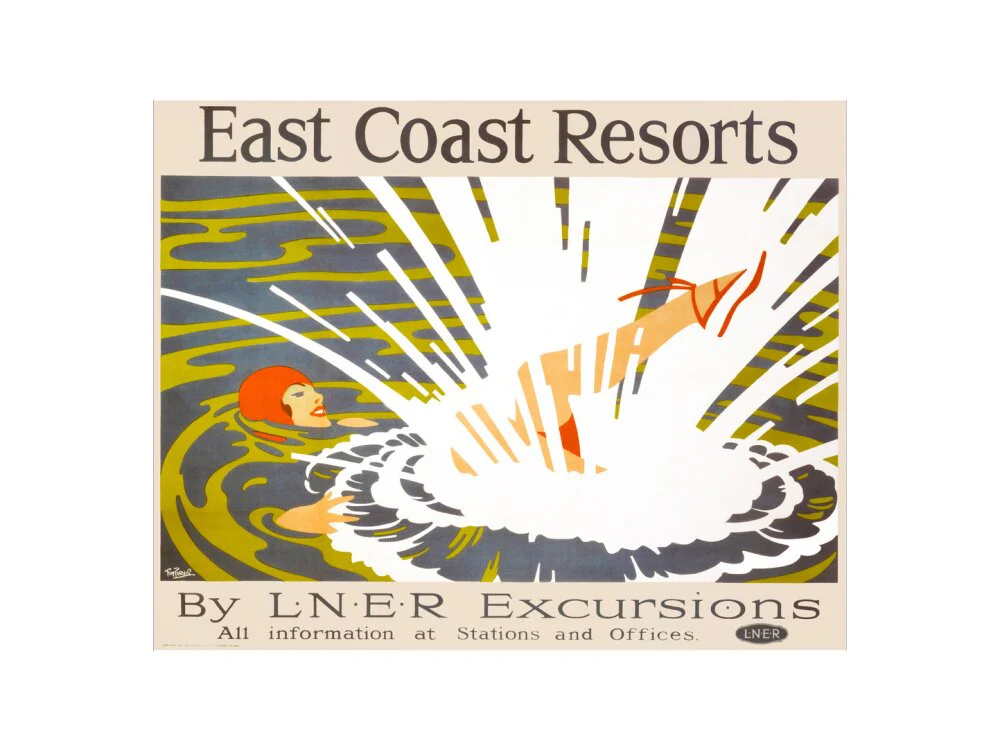 'East Coast Resorts', LNER poster, 1935. - Image 50
