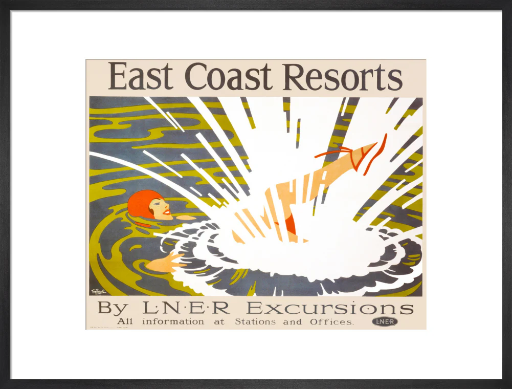 'East Coast Resorts', LNER poster, 1935. - Image 51