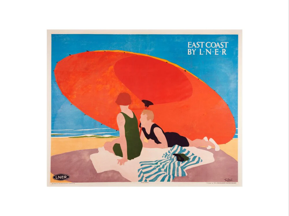 'East Coast by LNER', LNER poster, 1930s. - Image 22