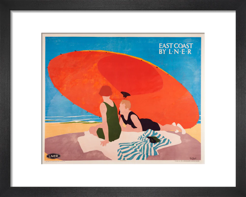 'East Coast by LNER', LNER poster, 1930s. - Image 3
