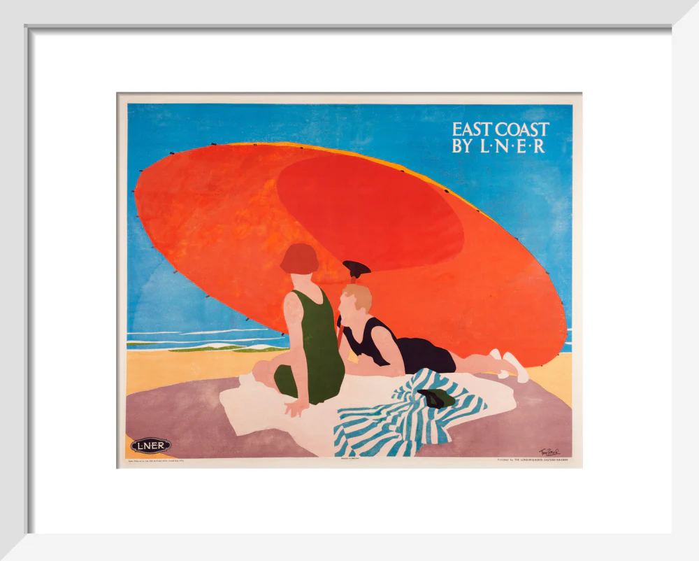 'East Coast by LNER', LNER poster, 1930s. - Image 37