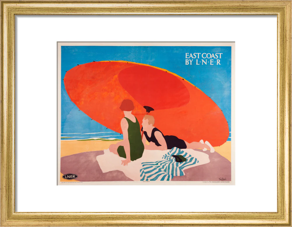 'East Coast by LNER', LNER poster, 1930s. - Image 43
