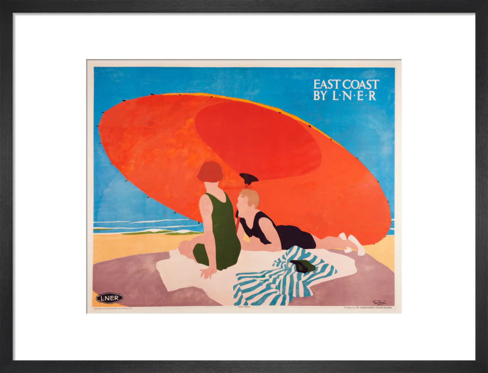 'East Coast by LNER', LNER poster, 1930s. - Image 46
