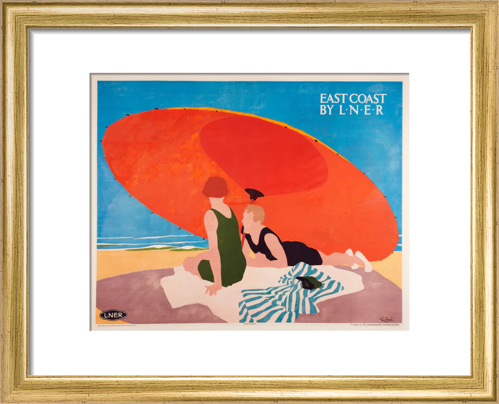 'East Coast by LNER', LNER poster, 1930s. - Image 5