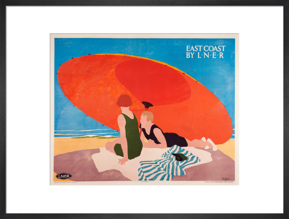 'East Coast by LNER', LNER poster, 1930s. - Image 51