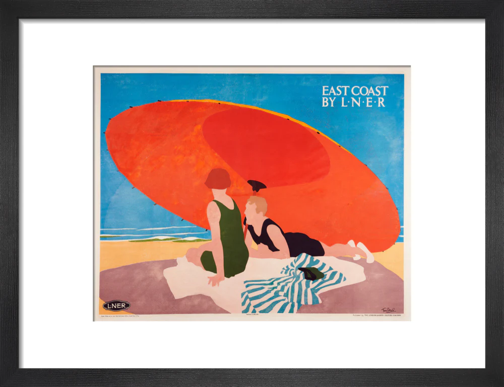 'East Coast by LNER', LNER poster, 1930s. - Image 8