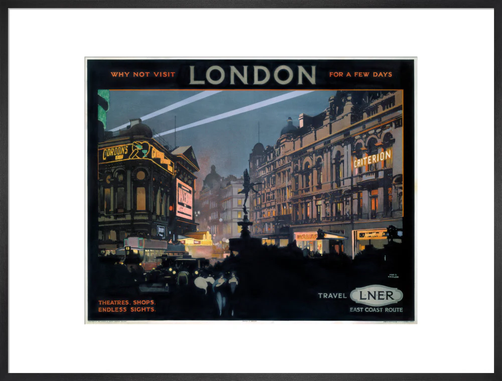 'Piccadilly Circus', LNER poster, 1923-1947. - Image 23