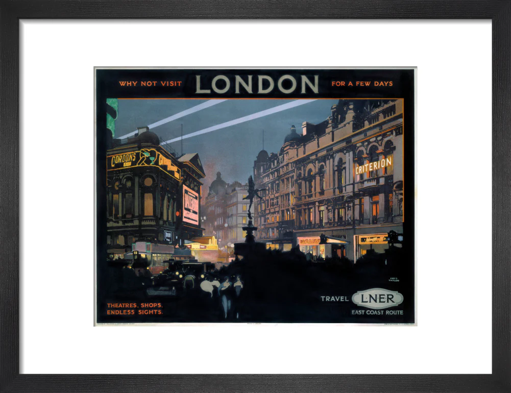 'Piccadilly Circus', LNER poster, 1923-1947. - Image 41