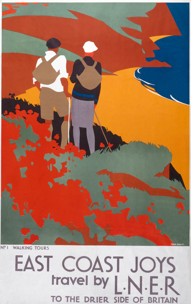 'East Coast Joys', LNER poster, 1931.