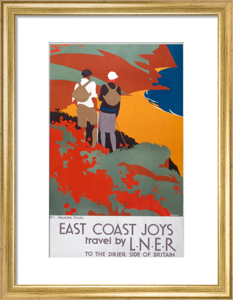 'East Coast Joys', LNER poster, 1931. - Image 10