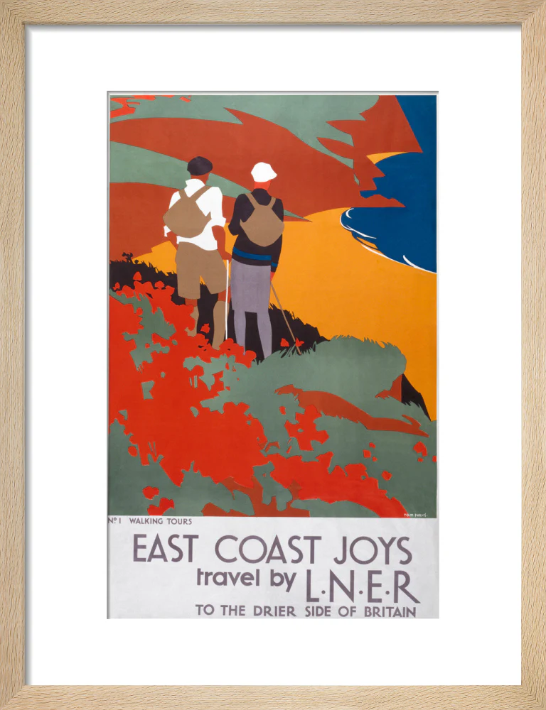 'East Coast Joys', LNER poster, 1931. - Image 11