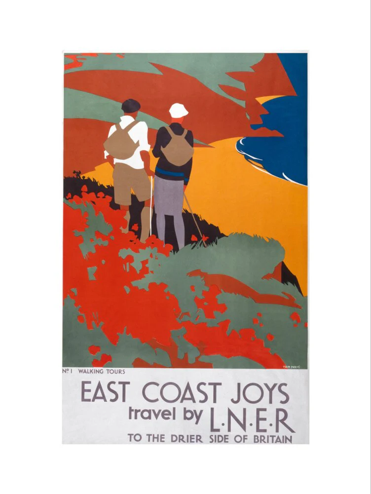 'East Coast Joys', LNER poster, 1931. - Image 12