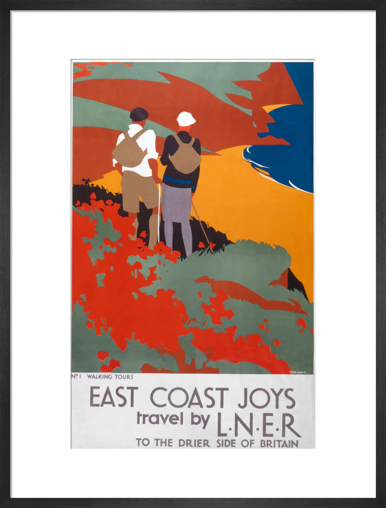 'East Coast Joys', LNER poster, 1931. - Image 18