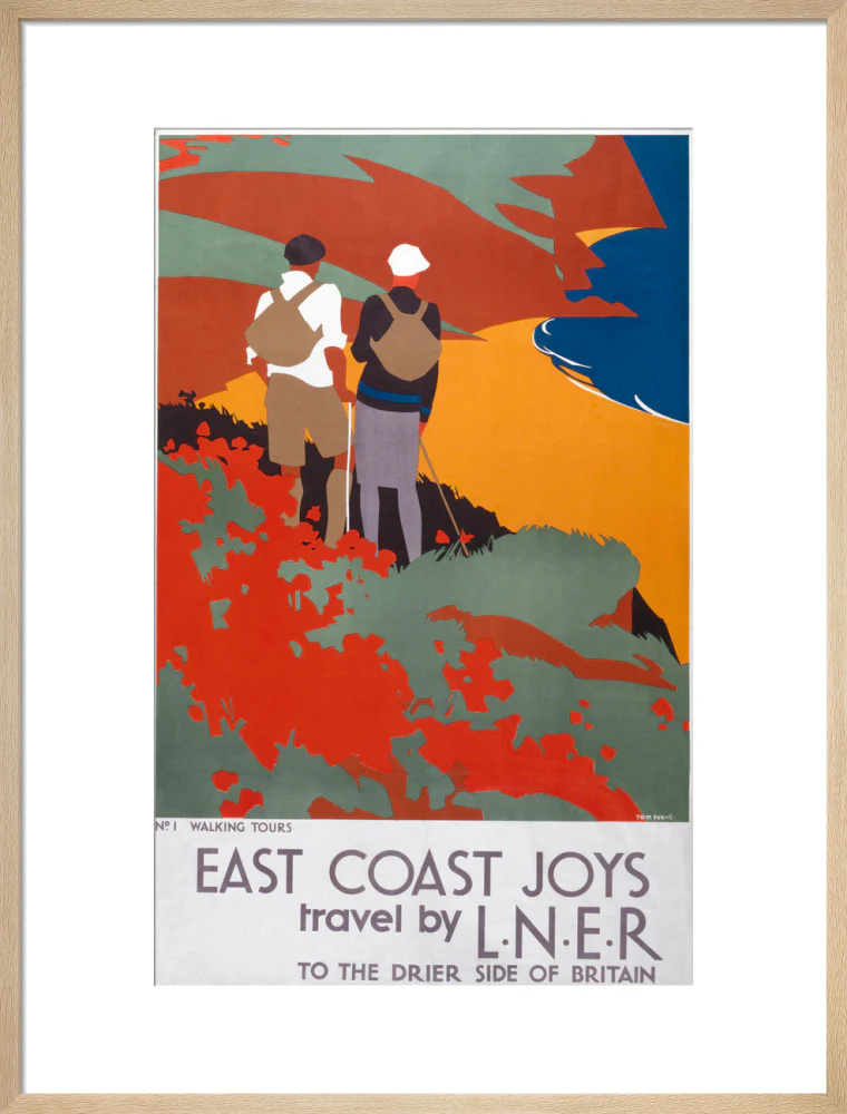 'East Coast Joys', LNER poster, 1931. - Image 21
