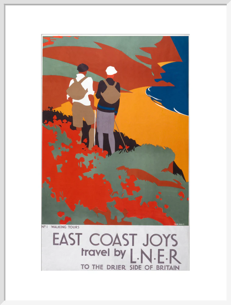 'East Coast Joys', LNER poster, 1931. - Image 24