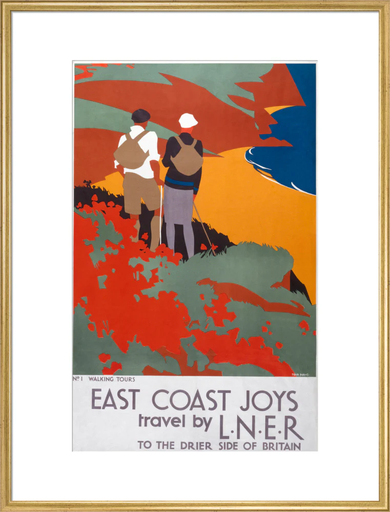 'East Coast Joys', LNER poster, 1931. - Image 25