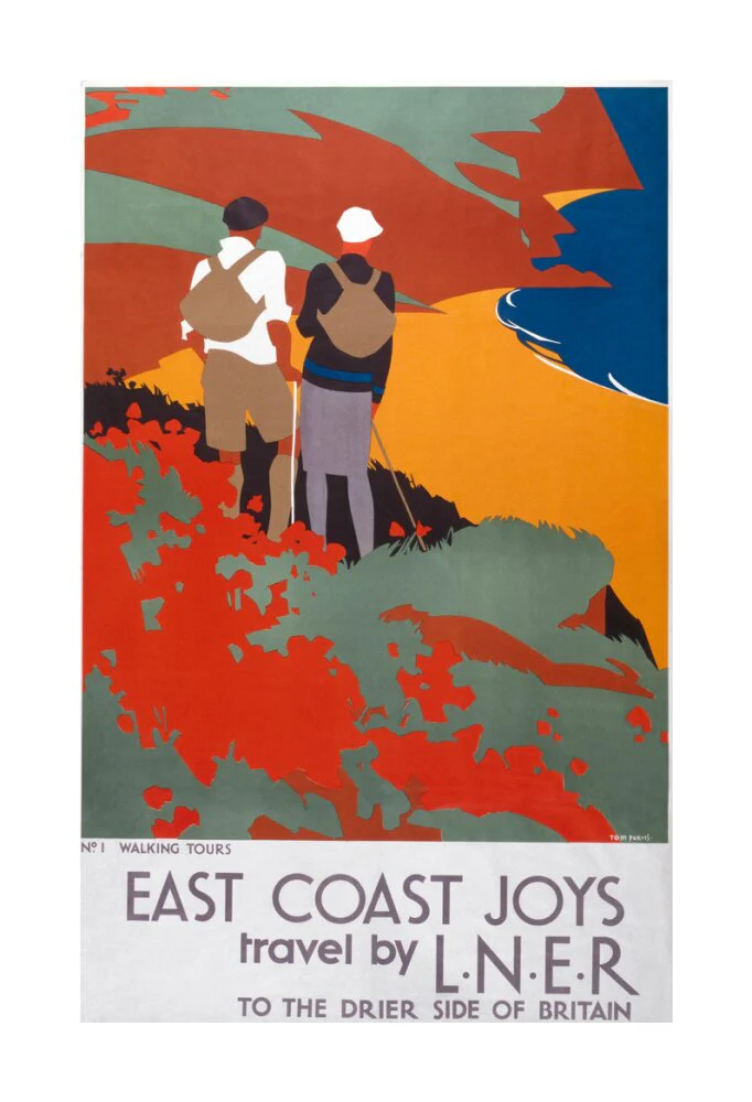 'East Coast Joys', LNER poster, 1931. - Image 29