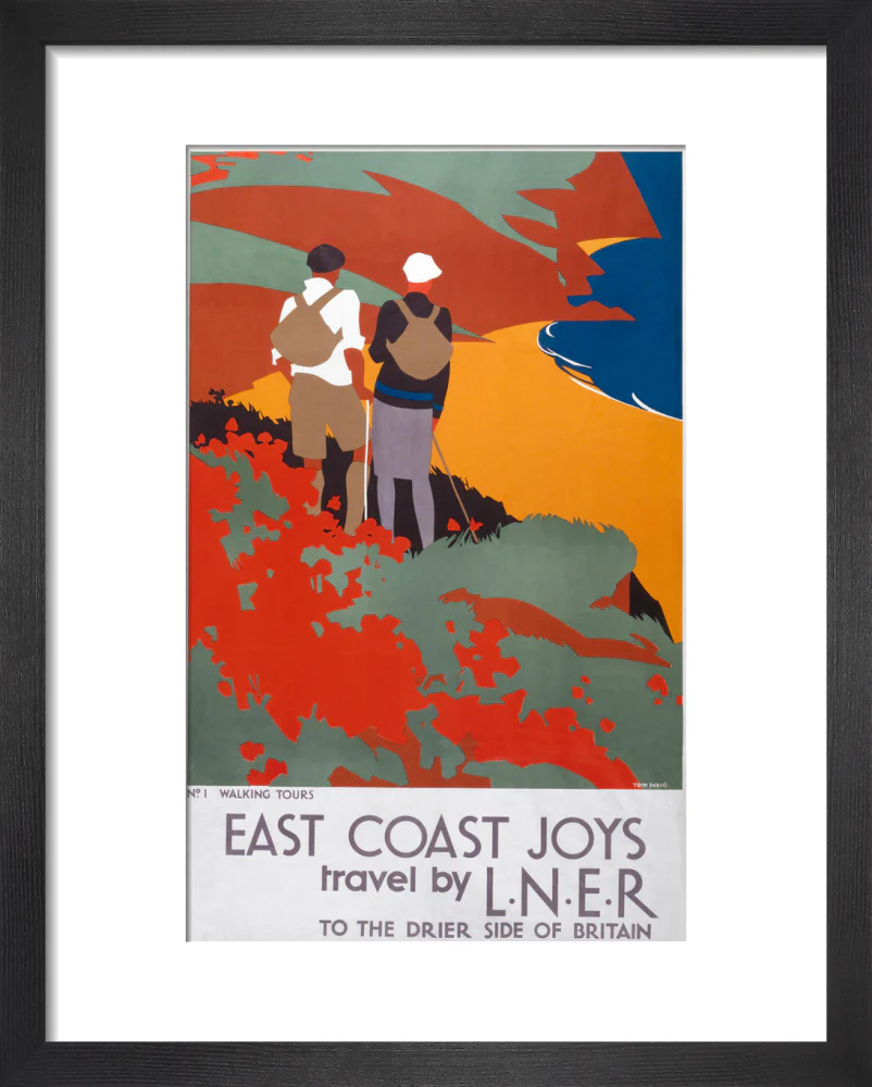 'East Coast Joys', LNER poster, 1931. - Image 3