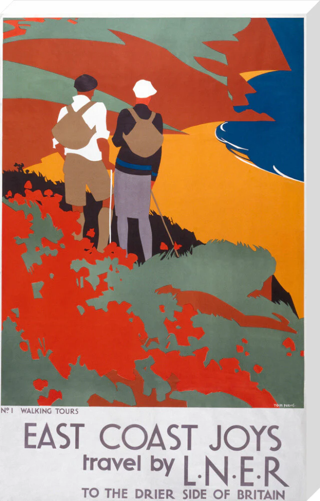 'East Coast Joys', LNER poster, 1931. - Image 34