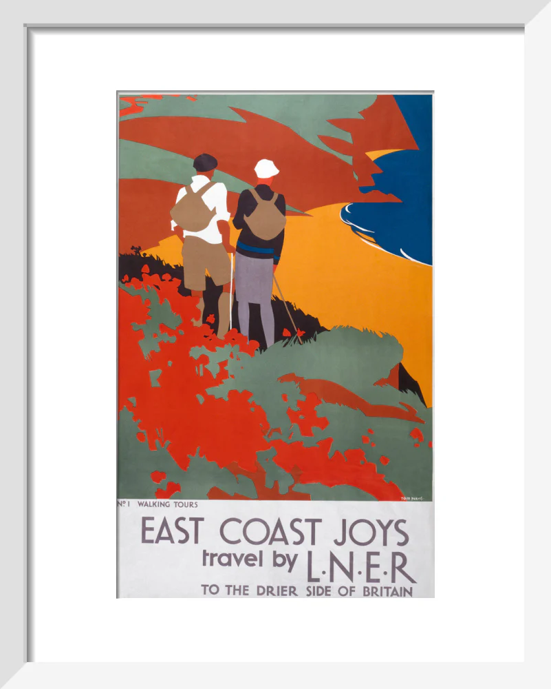 'East Coast Joys', LNER poster, 1931. - Image 4