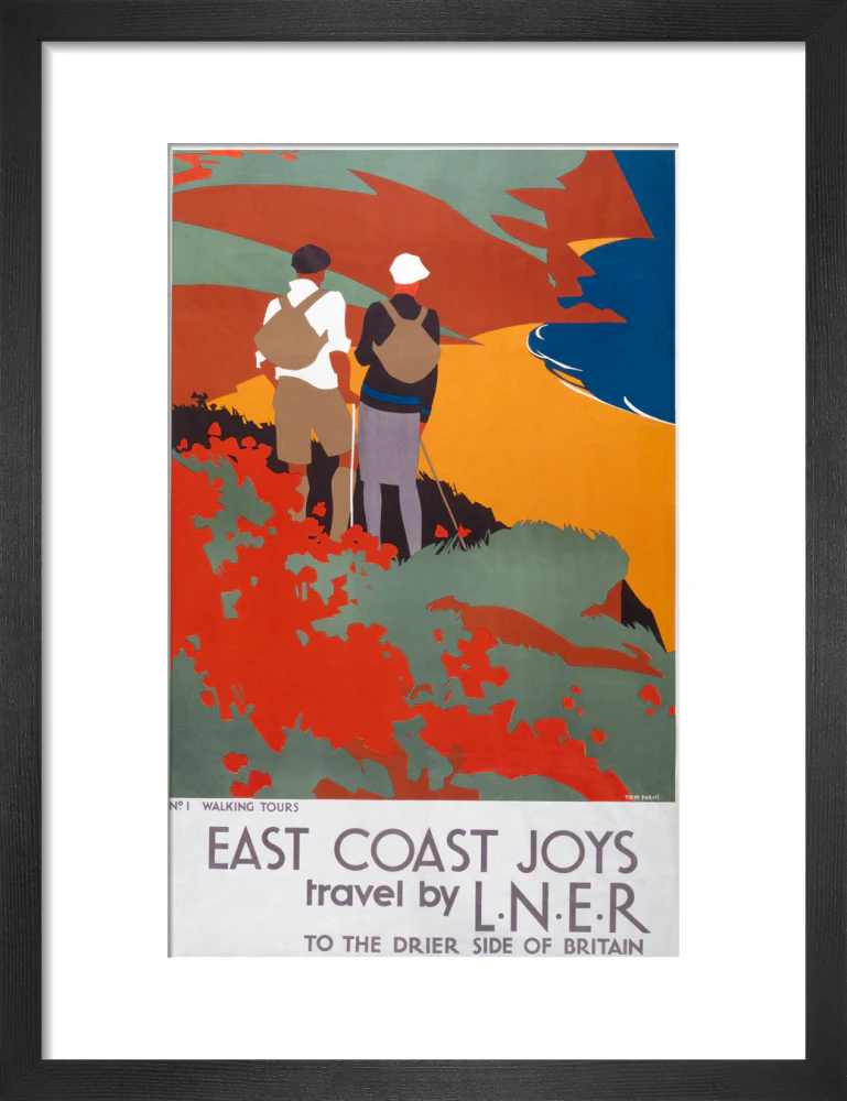 'East Coast Joys', LNER poster, 1931. - Image 41