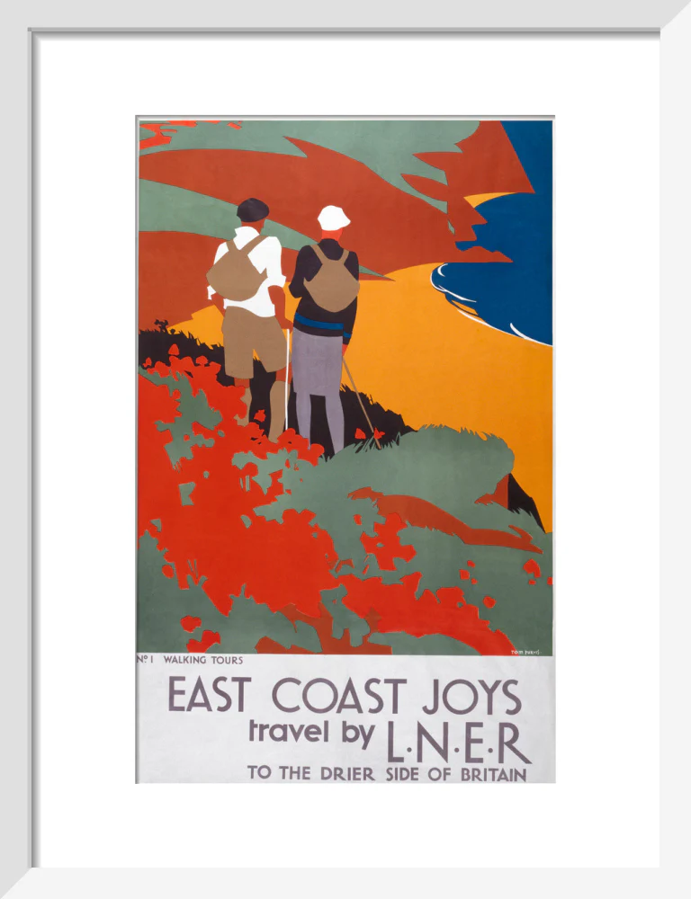 'East Coast Joys', LNER poster, 1931. - Image 42