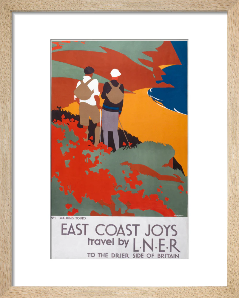 'East Coast Joys', LNER poster, 1931. - Image 6