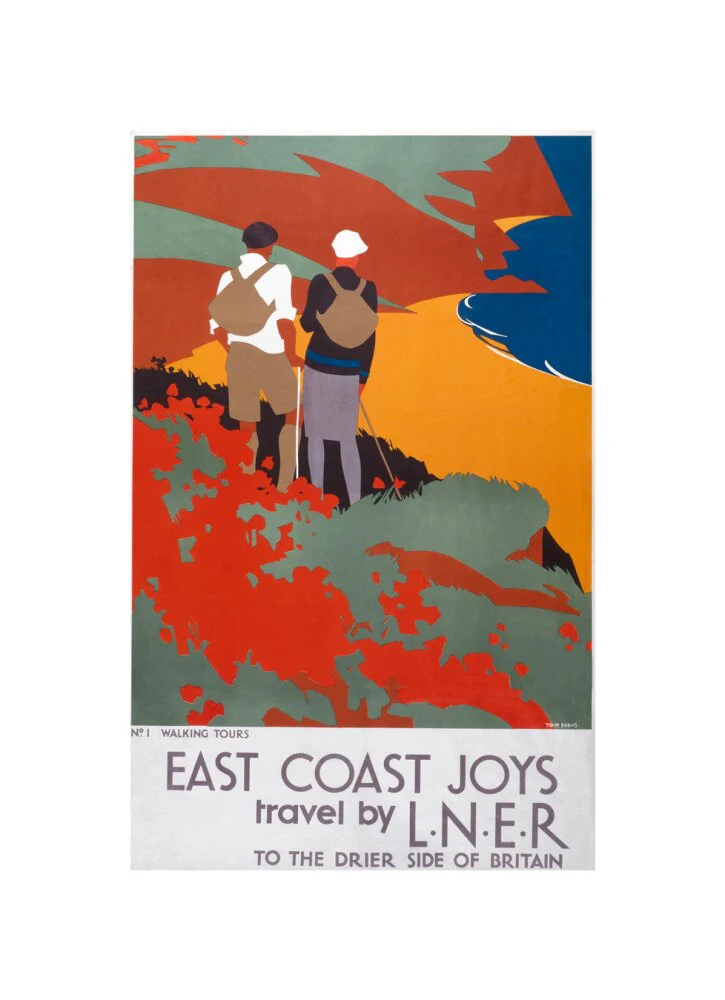 'East Coast Joys', LNER poster, 1931. - Image 60