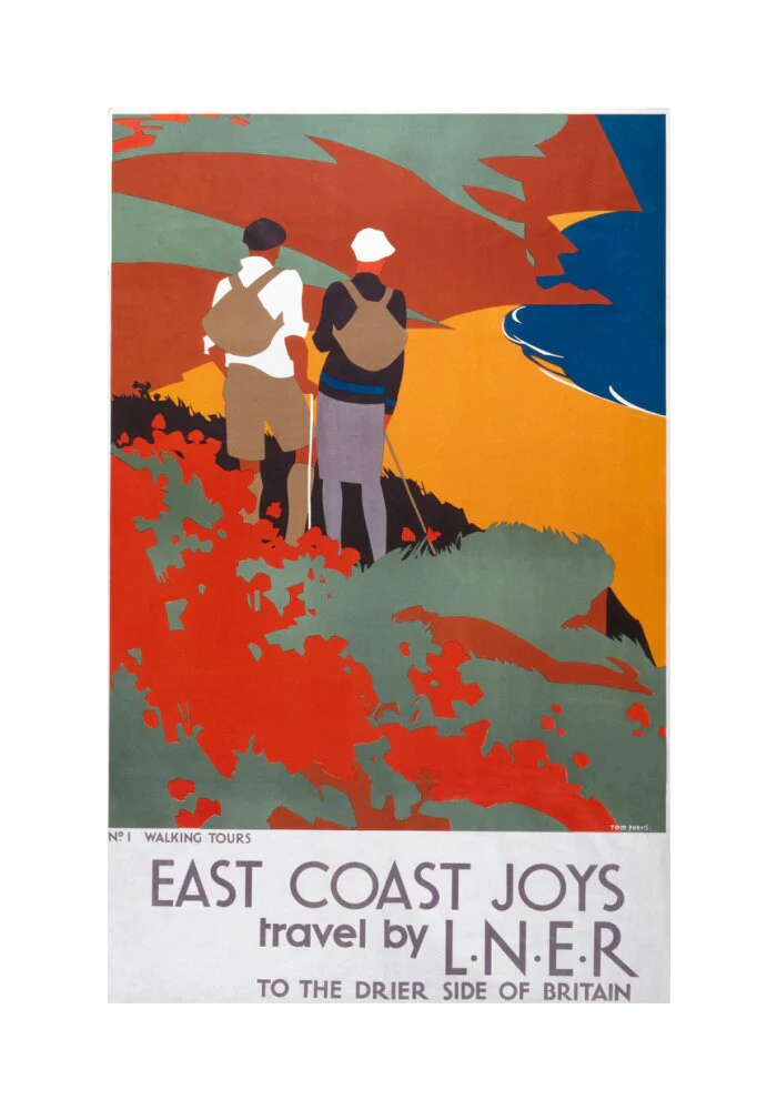 'East Coast Joys', LNER poster, 1931. - Image 61