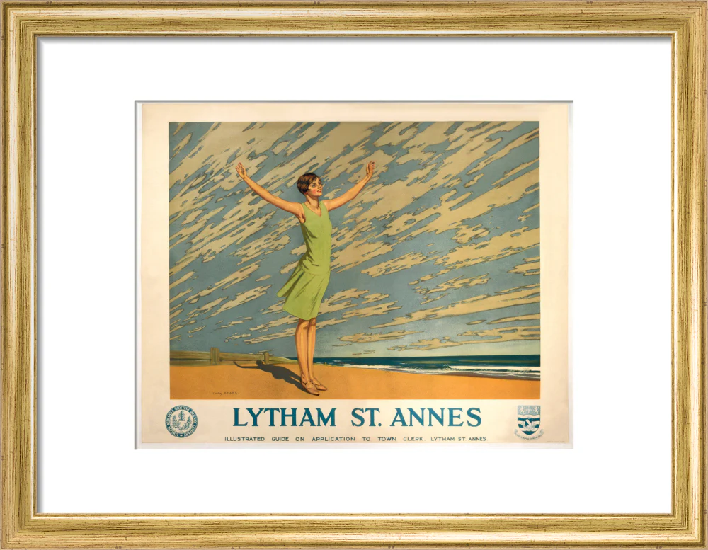 'Lytham St Annes', LMS poster, 1923-1930. - Image 10