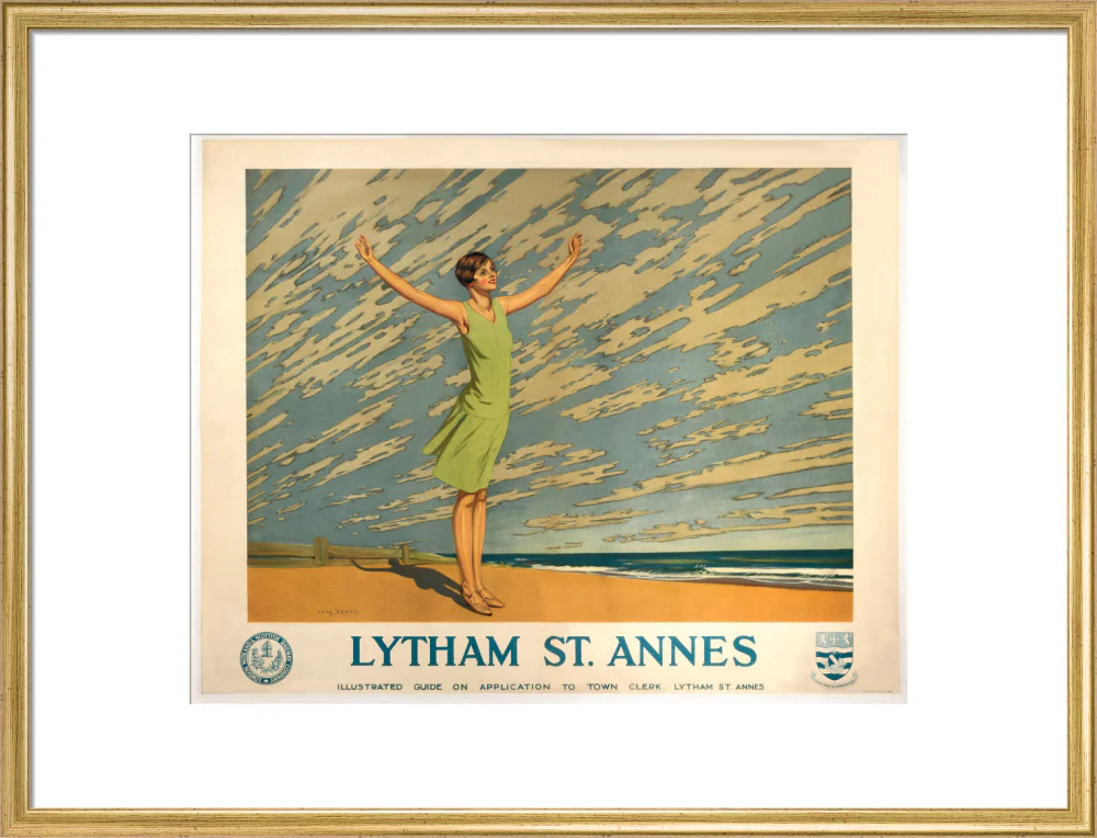 'Lytham St Annes', LMS poster, 1923-1930. - Image 20