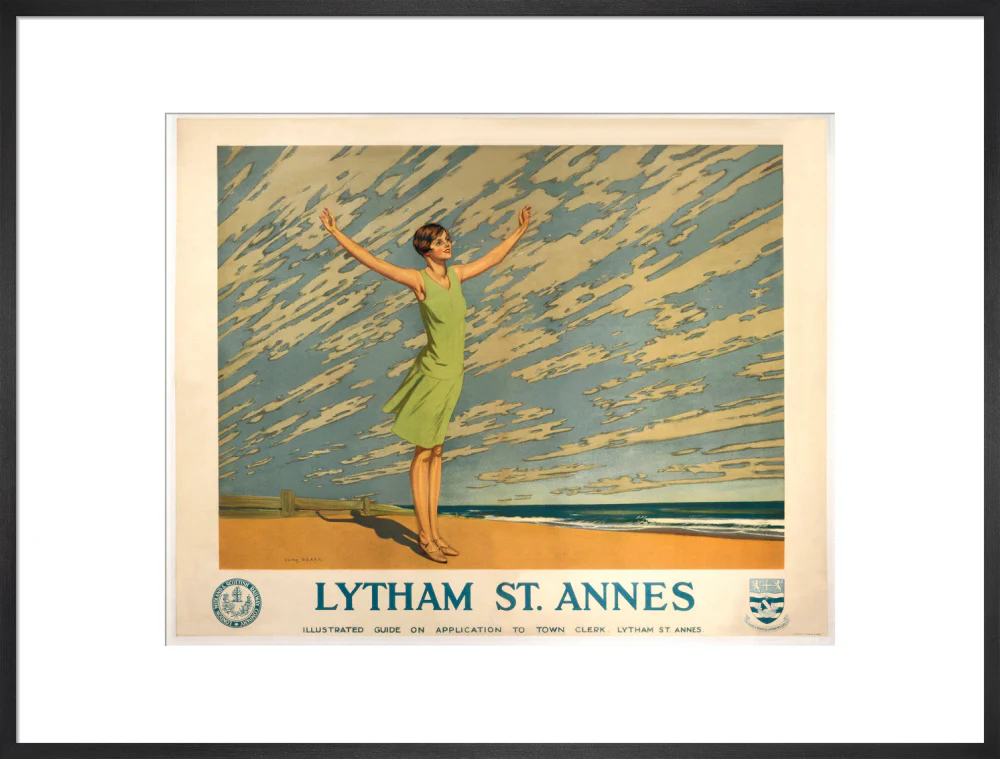 'Lytham St Annes', LMS poster, 1923-1930. - Image 23
