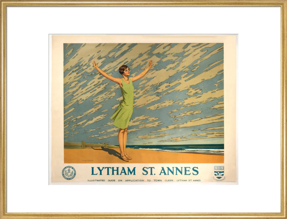 'Lytham St Annes', LMS poster, 1923-1930. - Image 25